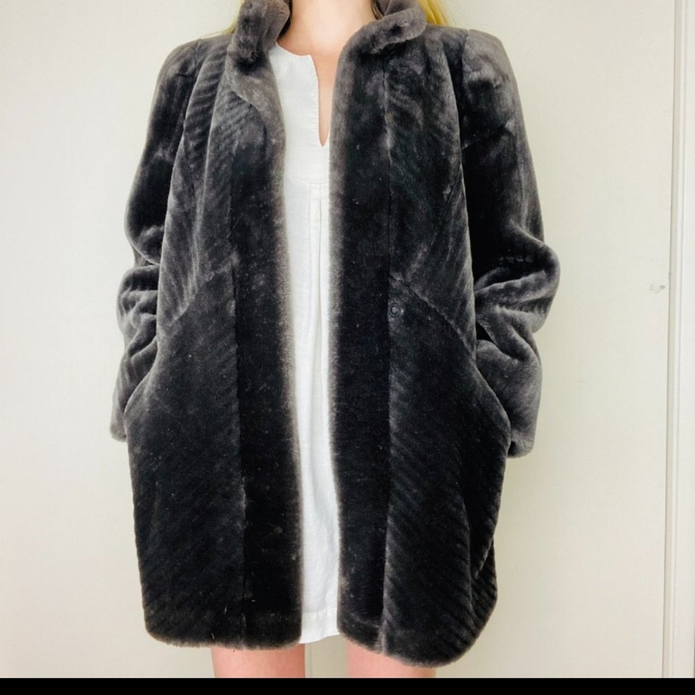 Faux Fur Coat